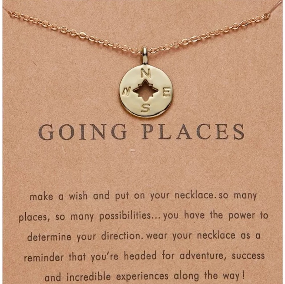 HP🎉ONE LEFT-Going Places - Compass Necklace - Picture 2 of 7